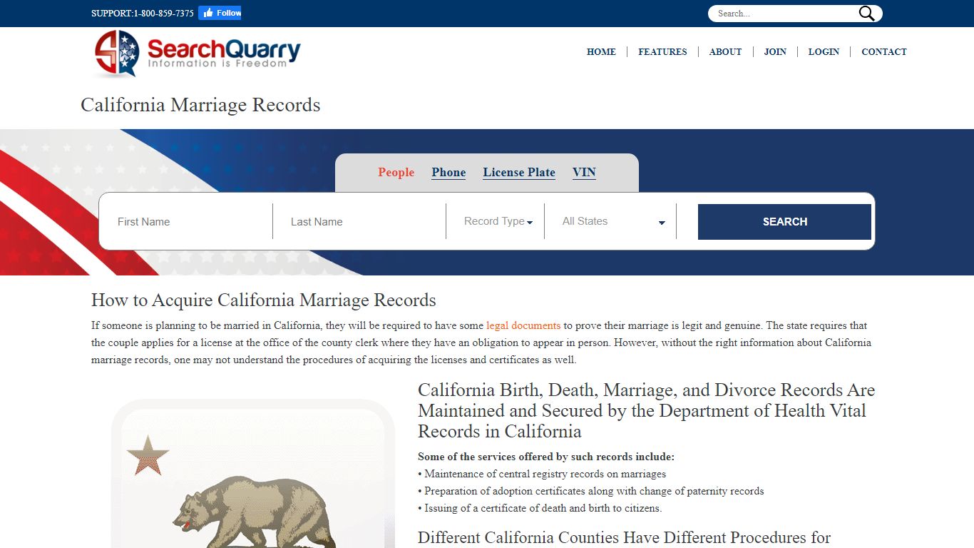 California Marriage Records | Enter a Name & View ... - SearchQuarry